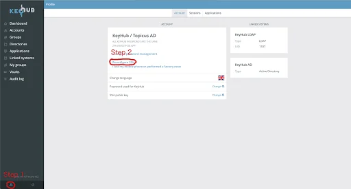 KeyHub 2FA