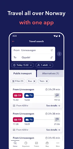Entur - Travel and tickets
