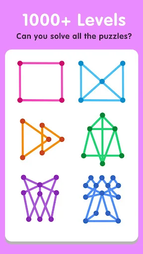 One Drawing Puzzle -Draw games