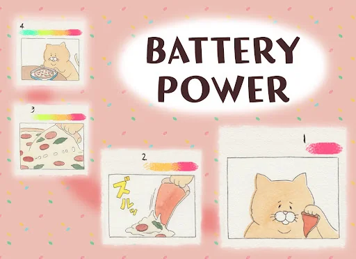 Battery widget Nekonaughey