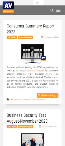 AVC-News - AV-Comparatives