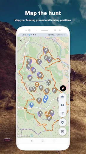 Hunterra: My hunting map