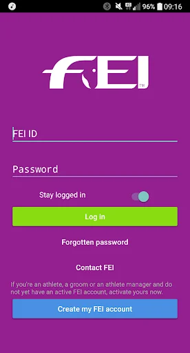 FEI Sport Manager