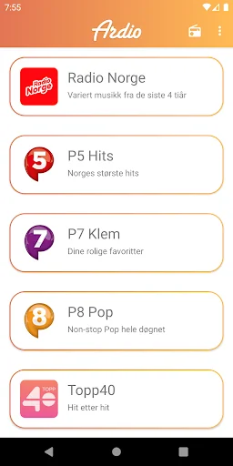 Ardio - Norwegian online radio
