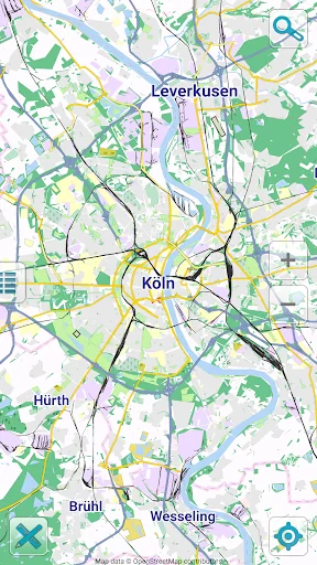 Map of Cologne offline