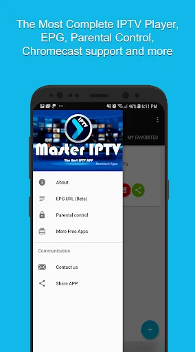 Master IPTV Player: Online TV