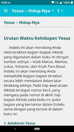Yesus -- Hidup-Nya