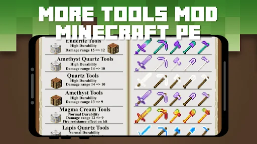 More Tools Mod for Minecraft