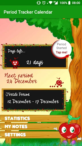 Period Tracker Calendar