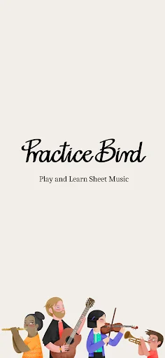 PracticeBird Learn Sheet Music