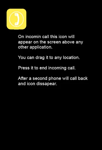 Disconnect & CALL BACK