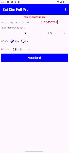Bói Sim Full Pro