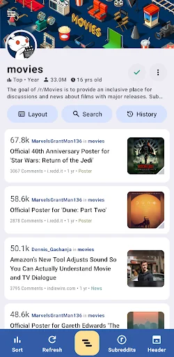 Relay for reddit