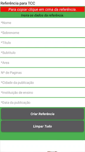 Criar Referencias TCC