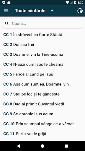 Carte Cantari Carol