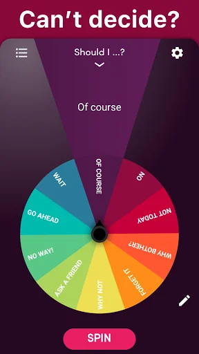 Daily Decision Wheel - Randomi