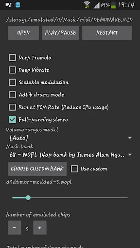 ADLMIDI Player