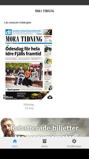 Mora Tidning  e-tidning