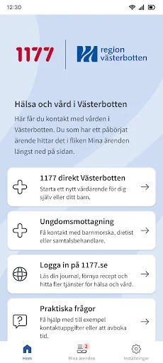 Hälsa och vård i Västerbotten