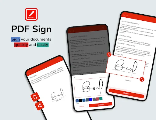 PDF Sign & Editor - Fill forms