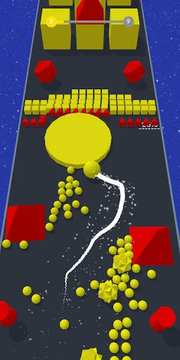 Ball Bump 3D Color Block Push