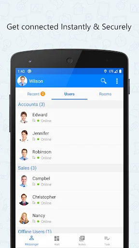 Output Messenger