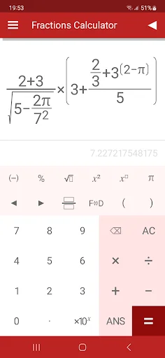 Fractions Calculator