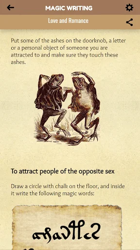 Magic Writing for Spells