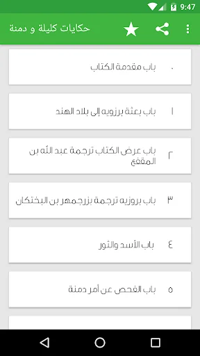 حكايات كليلة و دمنة - روايات و