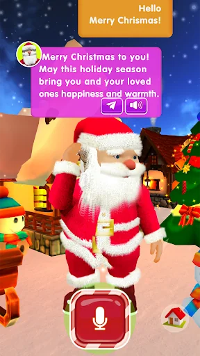 Talking Santa Claus - AI Chat