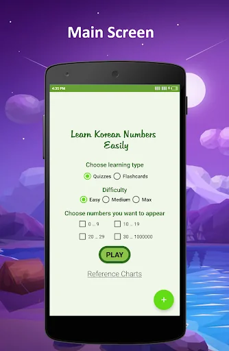 Korean Number 123 Counting