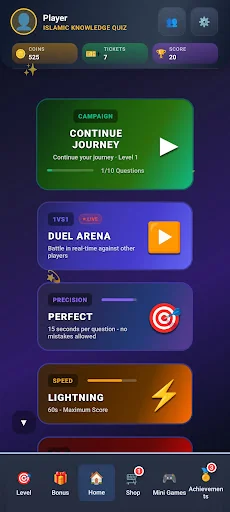 Islamic Knowledge Quiz Game