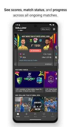 Willow - Watch Live Cricket