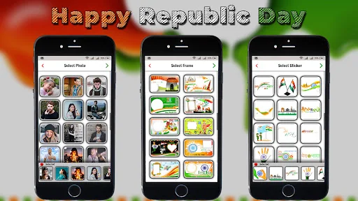 Republic Day Photo Frames