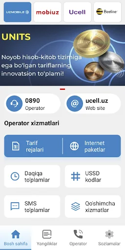 USSD KODLAR UZBEKISTAN