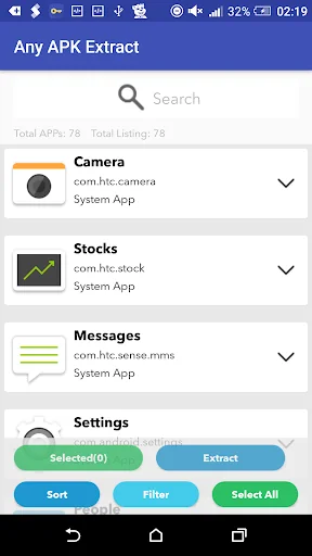 Any APK extract