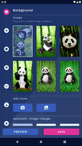 Panda Kawaii Live Wallpaper