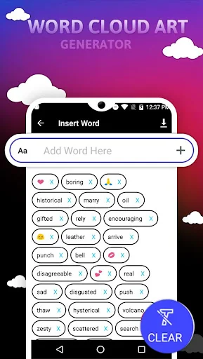 Word Cloud Art: Text Maker