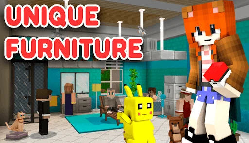 Furniture mod for Minecraft PE