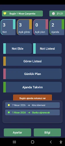 Not Defteri Türkçe