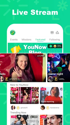 YouNow: Live Stream & Go Live