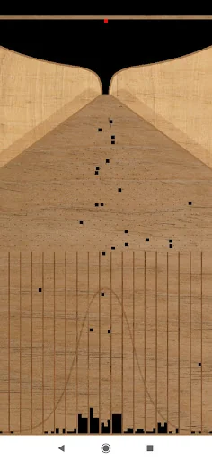 Galton Board - bell curve