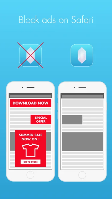 Crystal Adblock: Keine Werbung.