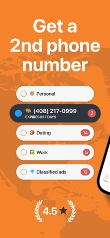 Phoner: Second Phone Number