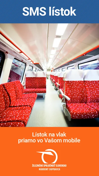 ZSSK SMS lístok