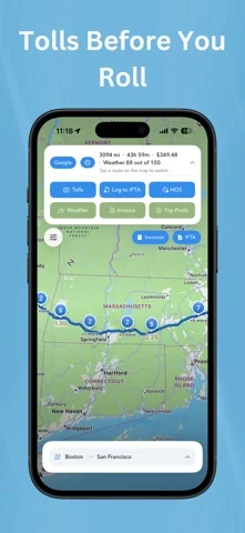 Toll Calculator & IFTA Tracker