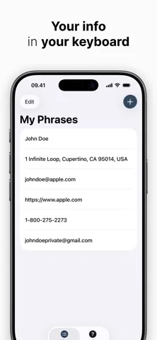 Phraser - Paste Keyboard