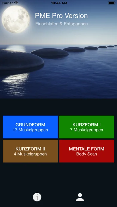 Progressive Muskelentspannung.