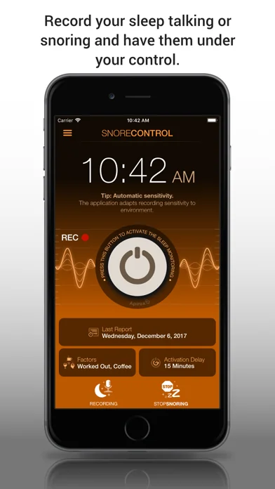 Snore Control - Schnarch Stopp