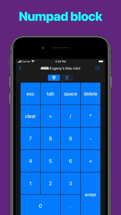 Remote KeyPad and NumPad Pro
